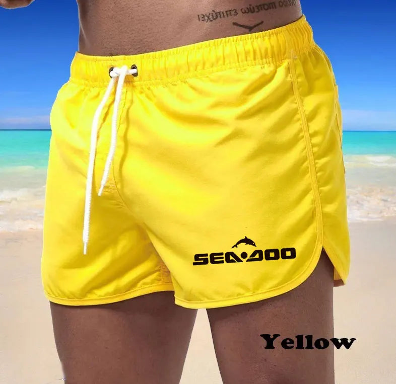 Men's Board Shorts – Breathable Quick-Dry Beach Swim Trunks