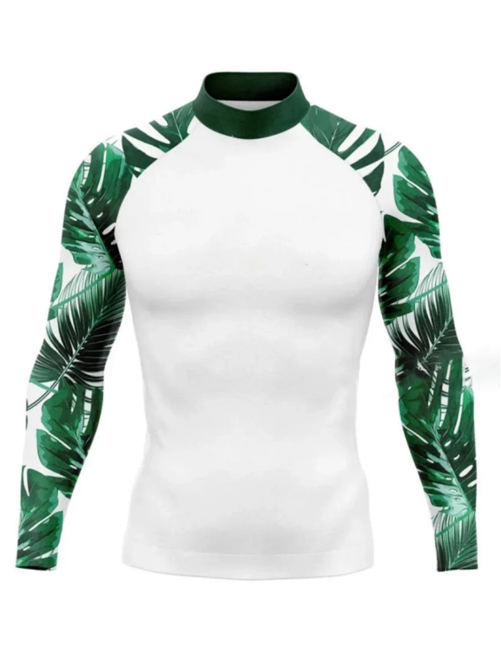 Men's Long Sleeve Rash Guard | UV Protection Surf & Swim Shirt
