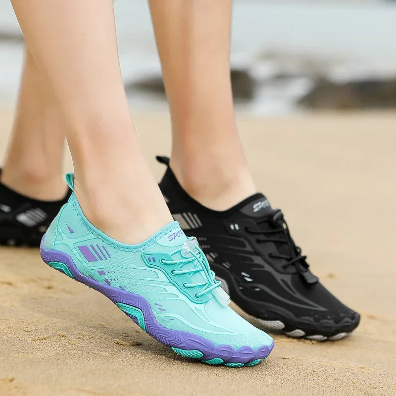 Quick-Dry Water Shoes for Men & Women | Non-Slip Aqua Sneakers for Beach, Surf & Swimming