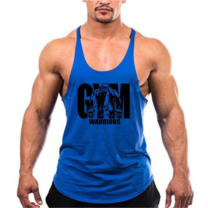 Men's Gym Tank Top – Breathable Cotton Muscle Vest