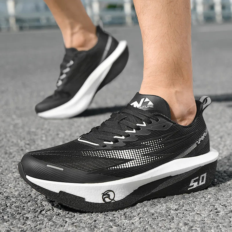 Men's Lightweight Running Sneakers | Breathable Athletic Sports Shoes
