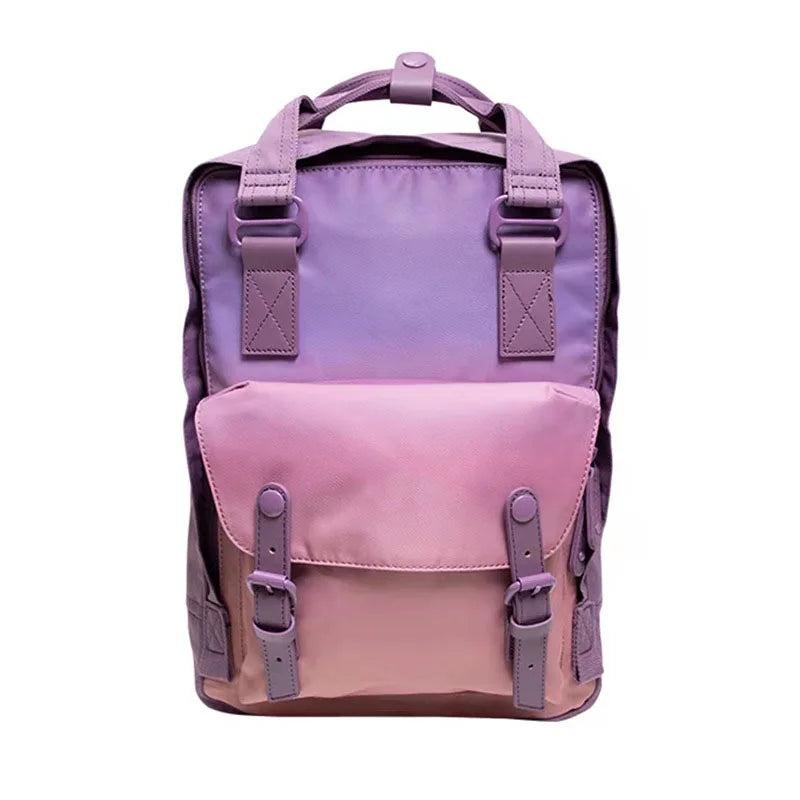 Nylon Laptop Backpack 16L | Multi-Pocket School & Travel Bag