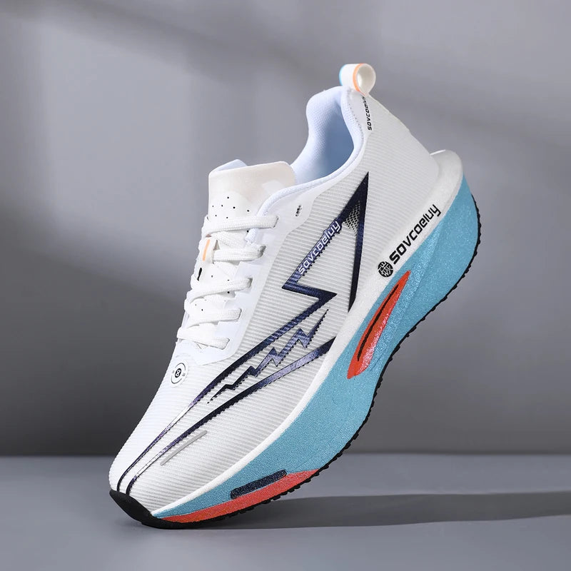 Carbon Plate Running Shoes – Breathable & Shock-Absorbing | Unisex Couple Matching