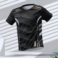 Men's 3D Print Sport T-Shirt | Quick-Dry Breathable Gym & Running Tee