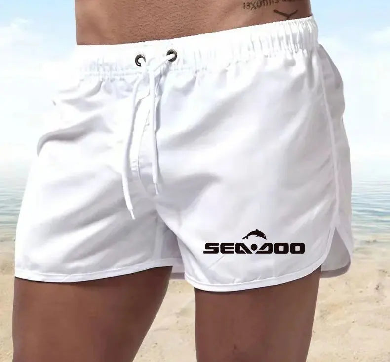Men's Board Shorts – Breathable Quick-Dry Beach Swim Trunks
