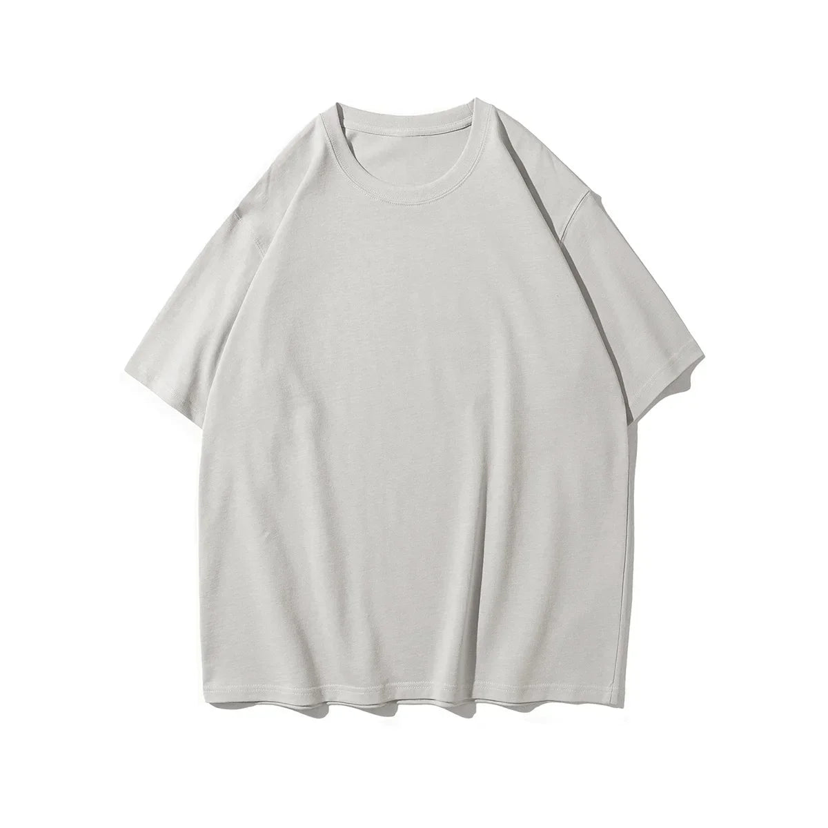 Men's Oversized Heavy Cotton T-Shirt | 280gsm Premium Tee | Solid Color