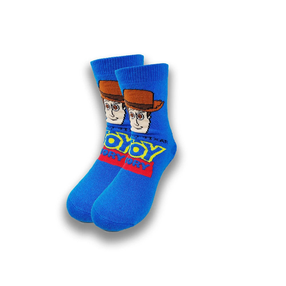 Cartoon Character Socks for Men, Women & Kids – Fun Novelty Crew Socks