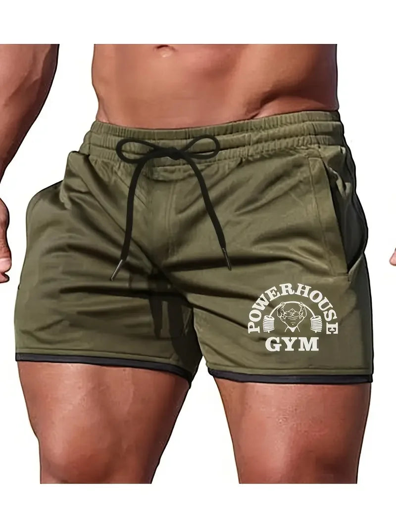 Men's Breathable Mesh Sports Shorts – Lightweight Running & Gym Training Shorts