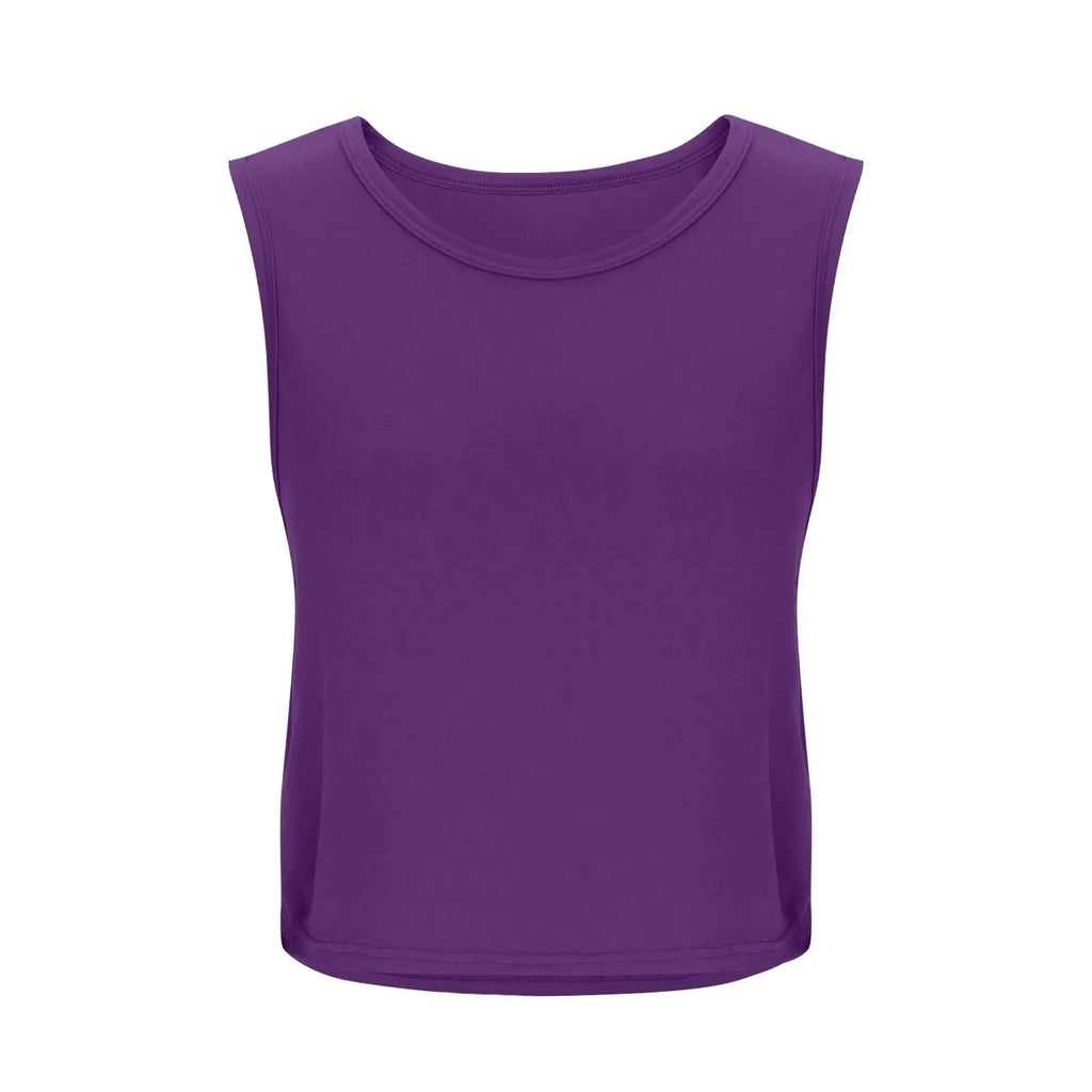 Women's Sleeveless Yoga Tank Top – Breathable Athletic Vest