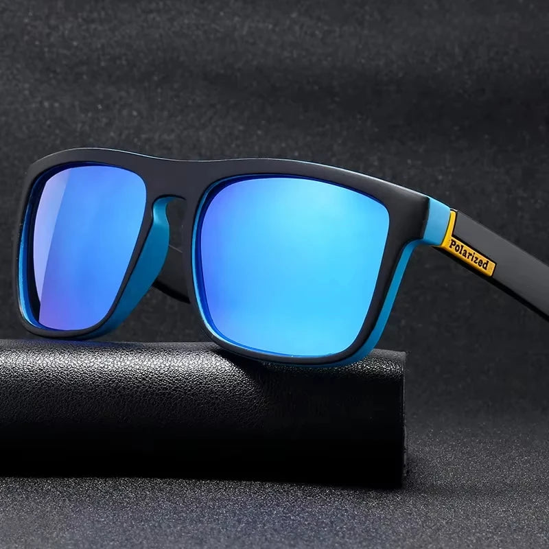 Polarized Square Sunglasses – UV Protection for Driving, Fishing & Sport