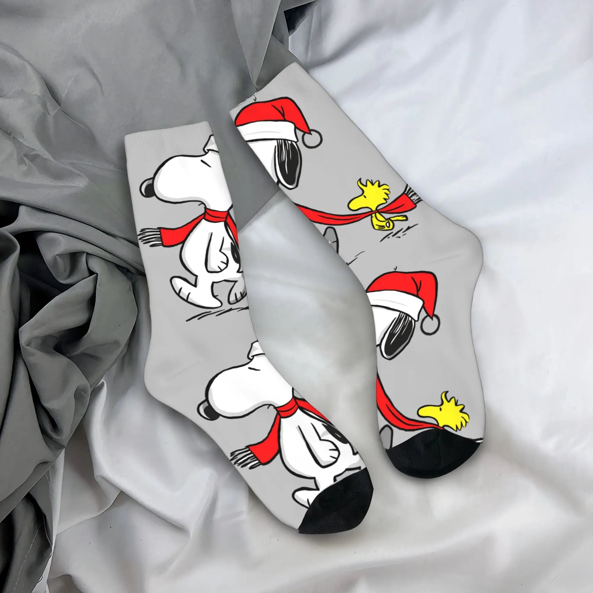 Snoopy Crew Socks – Unisex Non-Slip Moisture-Wicking Sports & Casual Socks