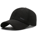 Quick-Dry Contrast Letter Baseball Cap | Breathable Adjustable Sport Hat