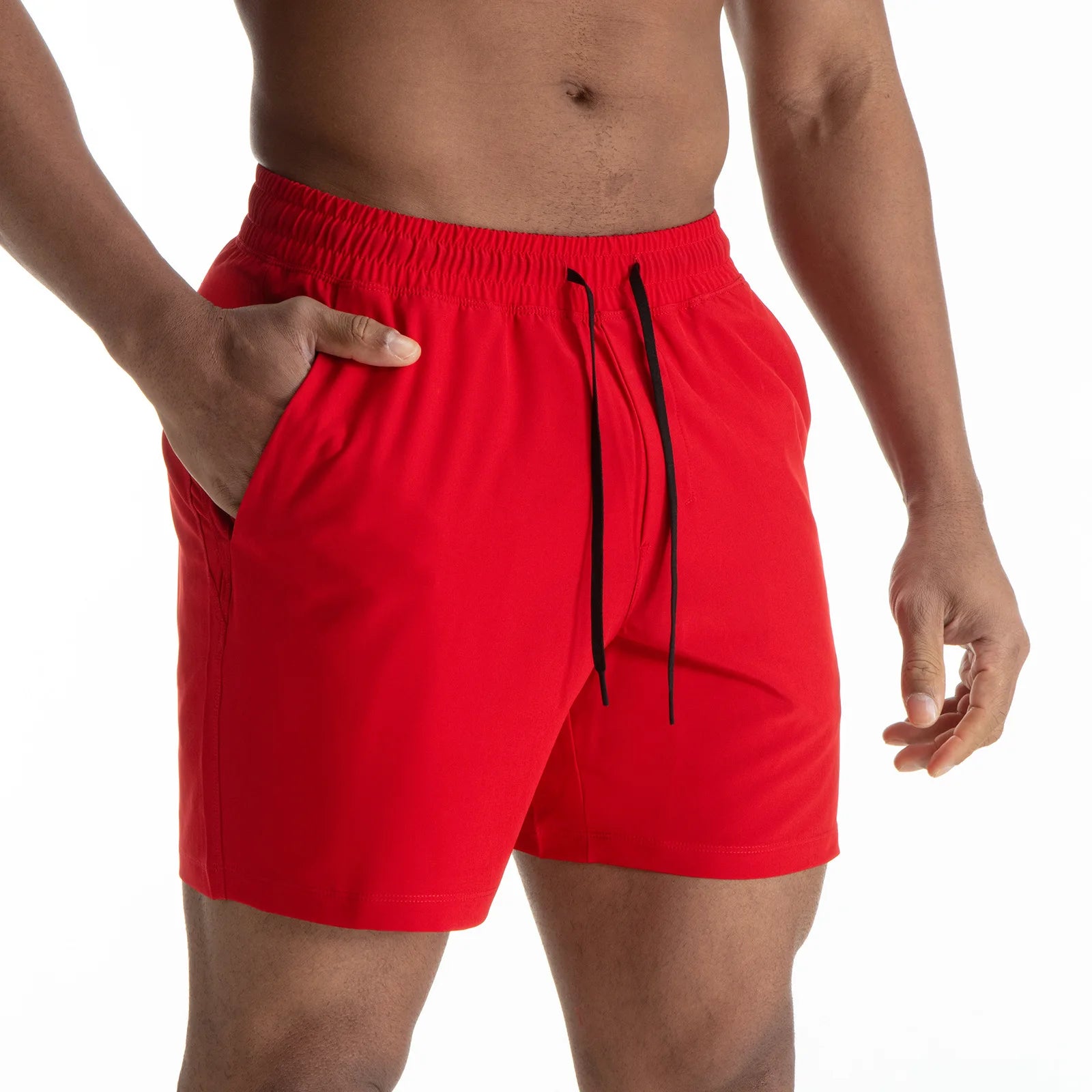 Men's Spliced Mesh Beach Shorts – Quick-Dry Surf & Sport Swim Trunks
