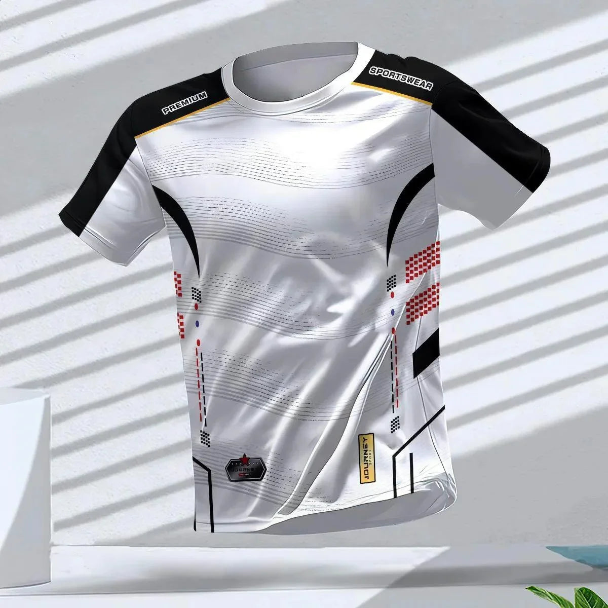 Men's 3D Print Sport T-Shirt | Quick-Dry Breathable Gym & Running Tee