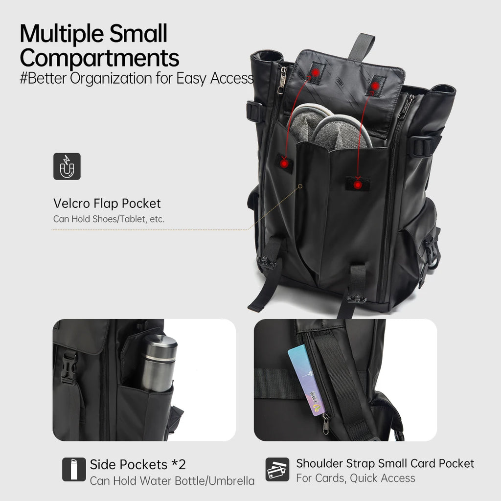 Tigernu Waterproof Laptop Backpack 15.6" | Anti-Theft Men's Commuter Bag