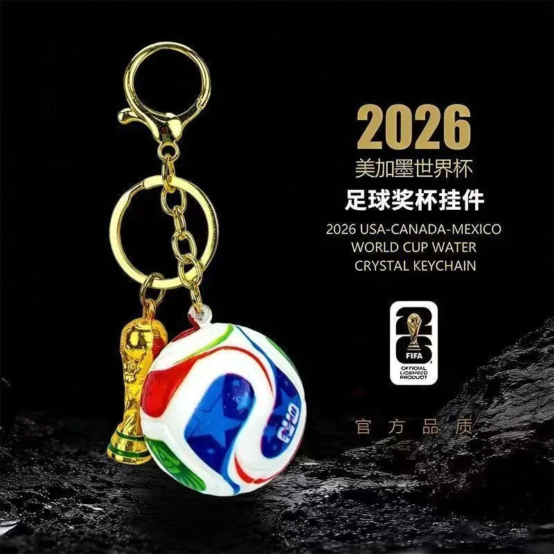 FIFA World Cup 2026 Mini Soccer Ball Keychain