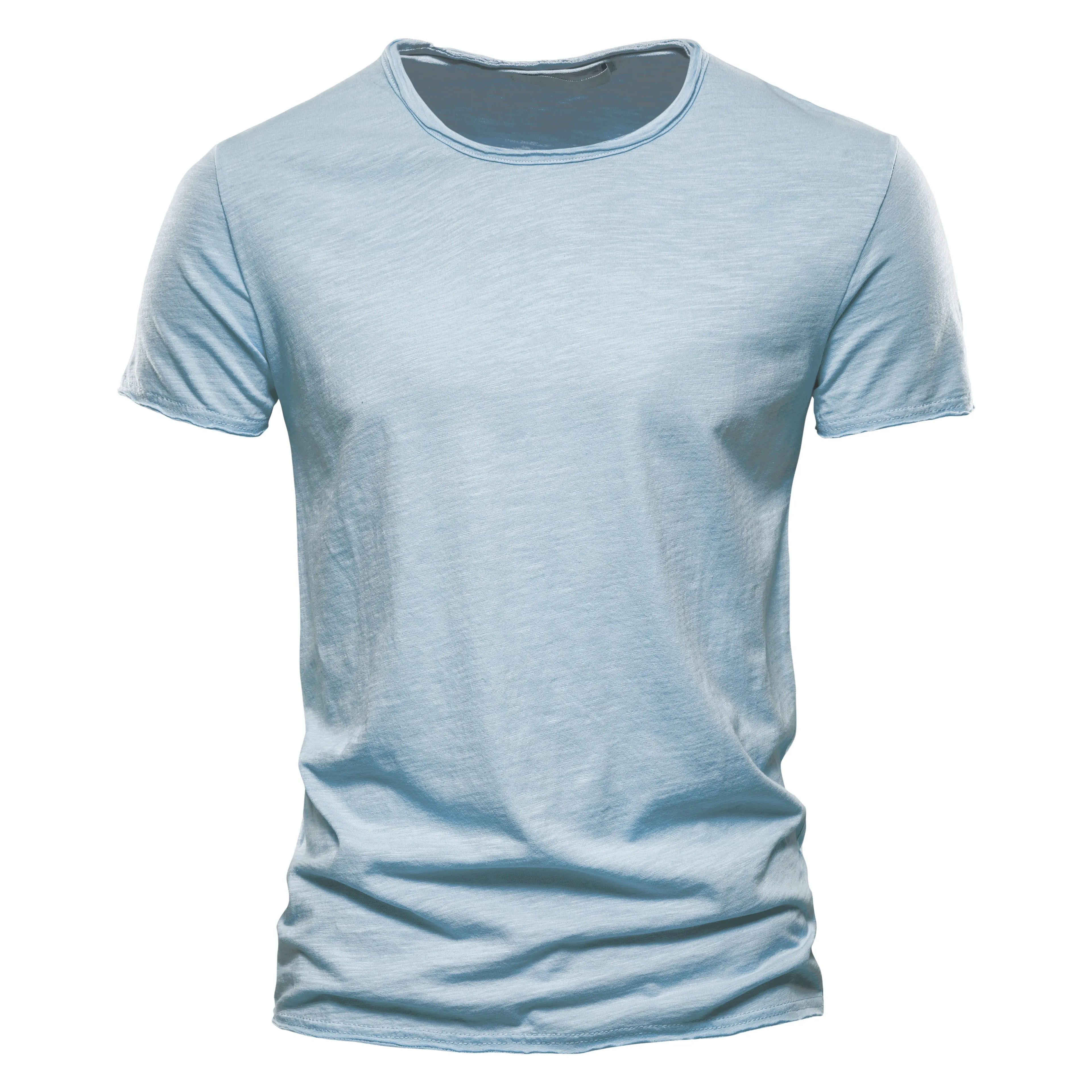 Men's 100% Cotton Casual T-Shirt – Lightweight, Breathable & Moisture-Wicking