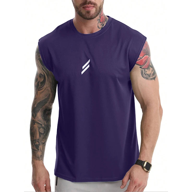 Men's Sleeveless Tank Top | Quick-Dry Training Vest