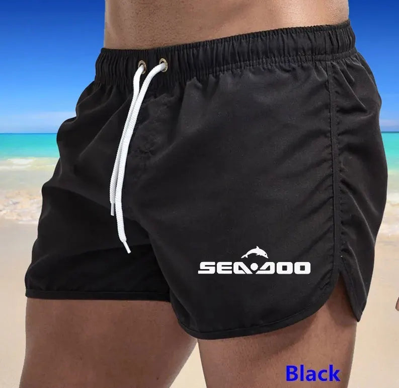 Men's Board Shorts – Breathable Quick-Dry Beach & Swim Trunks