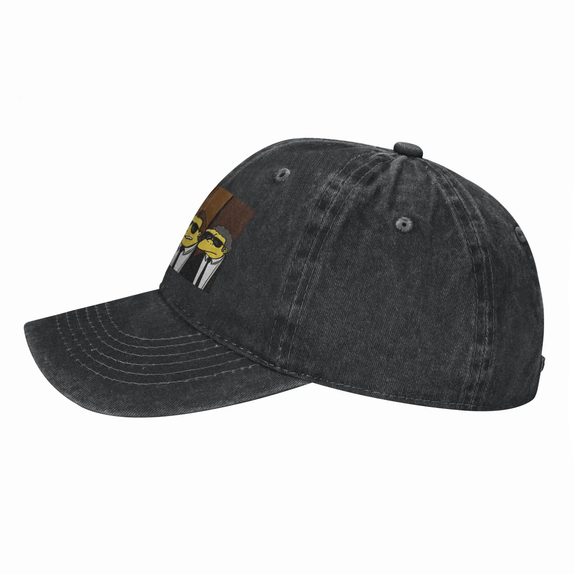 Cartoon Print Snapback Baseball Cap – Unisex Casual Outdoor Hat for Teens & Adults