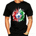 2026 North America Soccer Graphic T-Shirt – Cotton Fan Tee for Men & Women