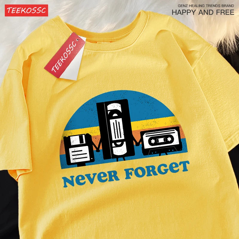 Vintage Radio Graphic T-Shirt – Cotton Tee