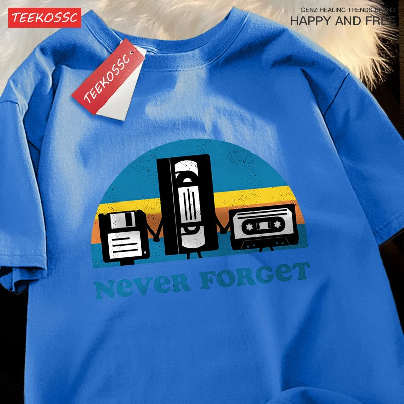 Vintage Radio Graphic T-Shirt – Cotton Tee