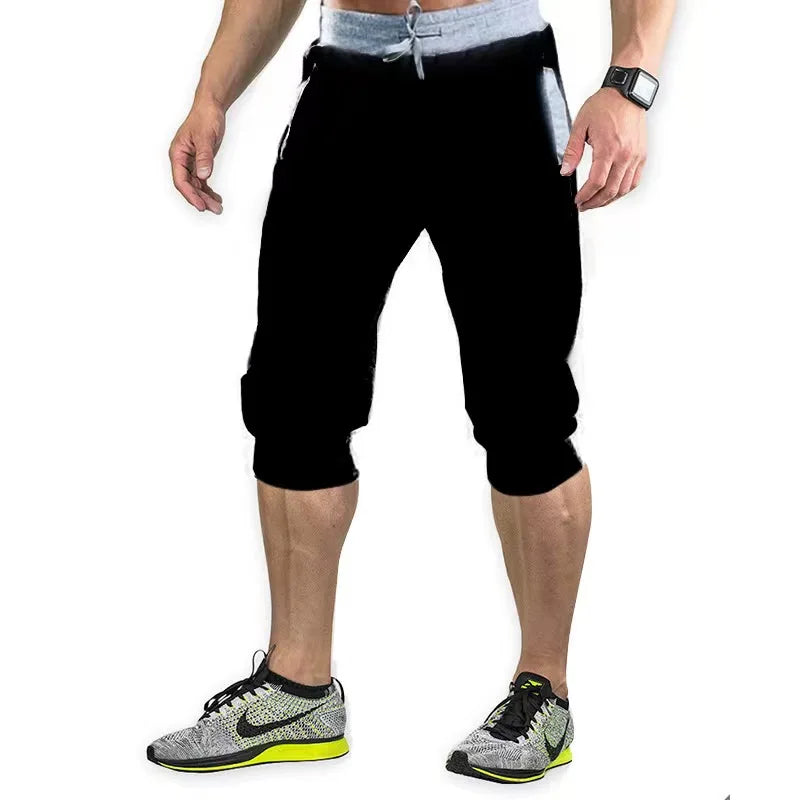 Men's Elastic Waist Jogger Shorts – Casual & Athletic Fit (M–XXXL)