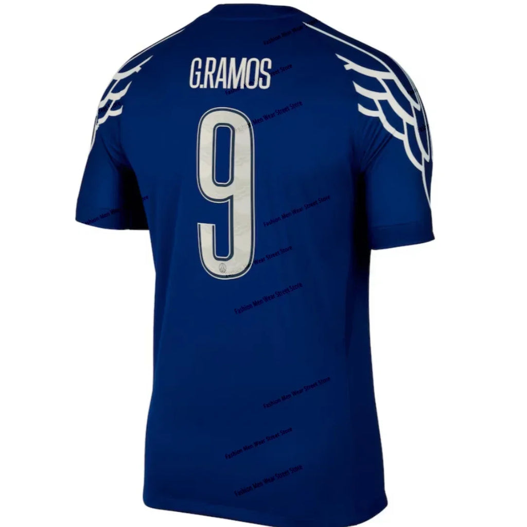 European Club Style Soccer Jersey – Unisex Quick-Dry Graphic Tee