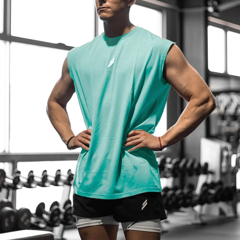 Men's Sleeveless Tank Top | Quick-Dry Training Vest