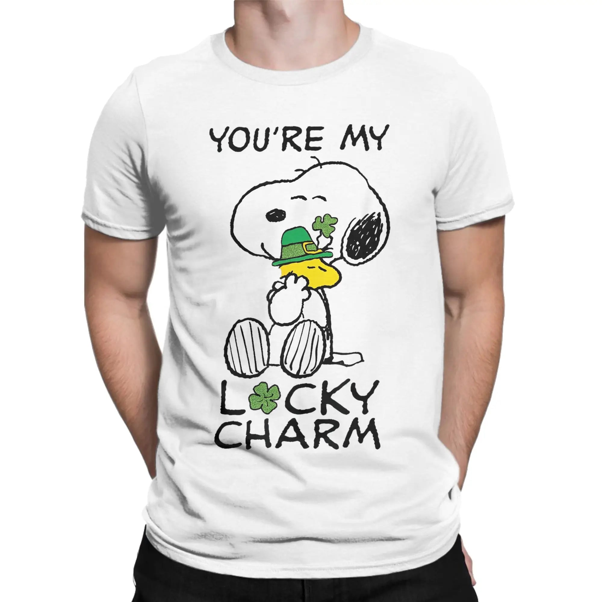 Snoopy & Charlie Brown Graphic T-Shirt | Unisex Cotton Anime Tee