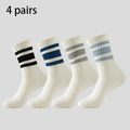 Men's & Women's Cotton Crew Socks – Casual, Running & Couple Socks