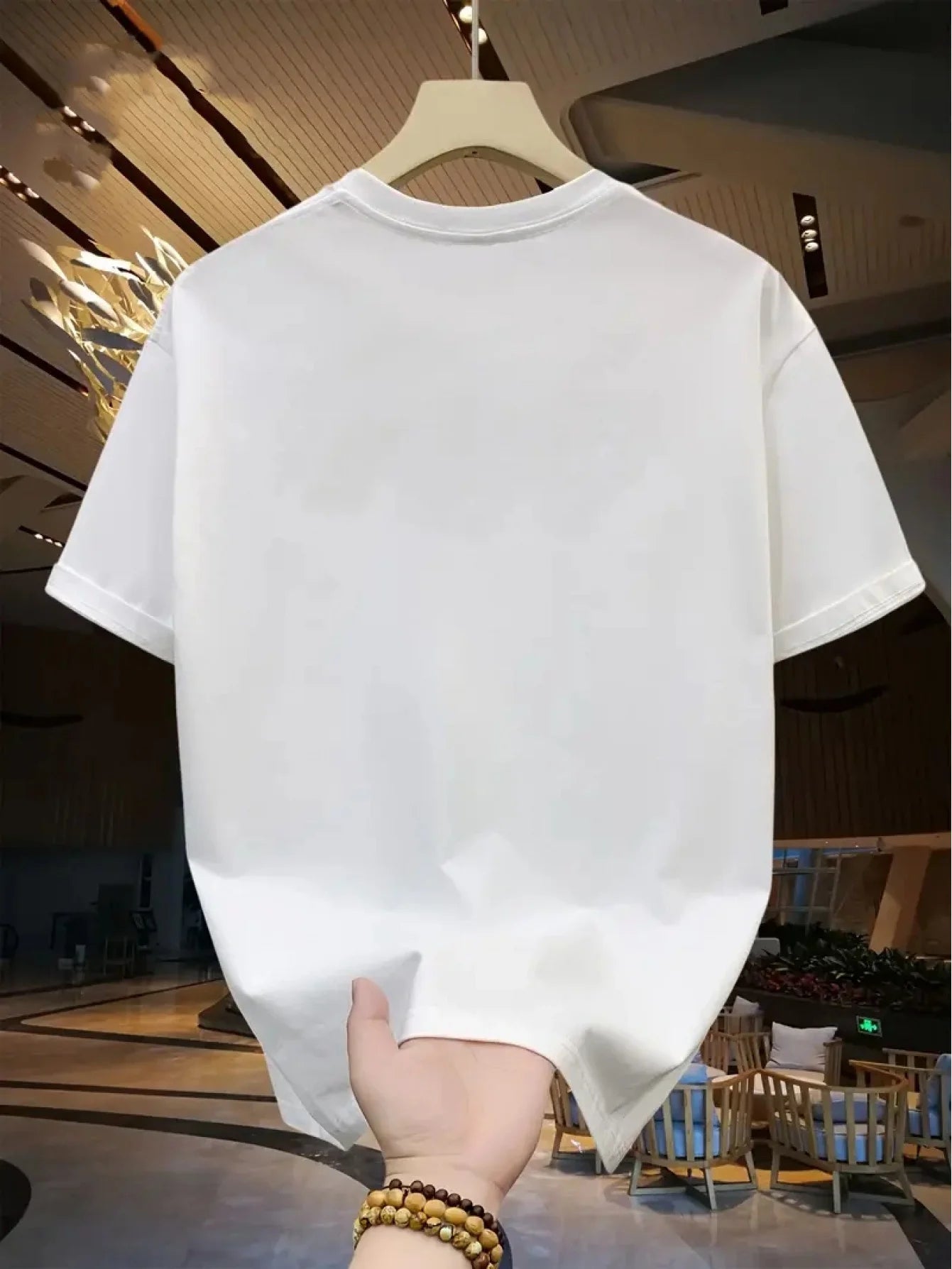 Men's 100% Cotton Painted Handprint T-Shirt | Casual Summer Tee