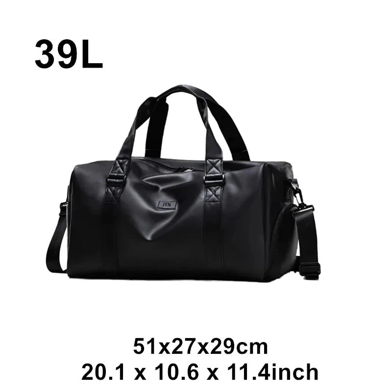 Waterproof Sport Duffel Bag with Shoe Compartment & Wet/Dry Separation