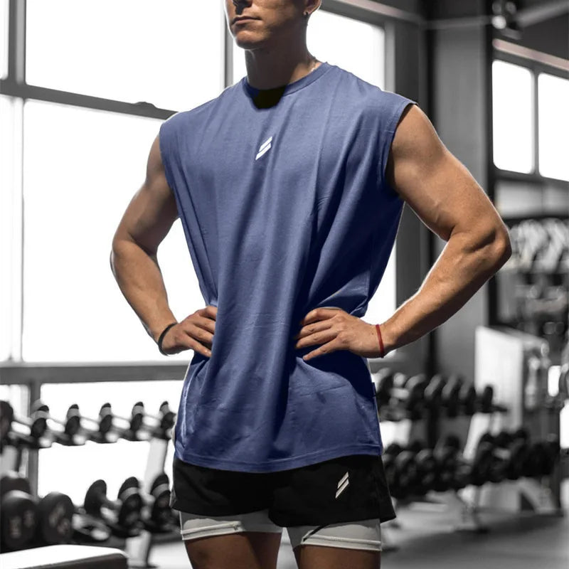 Men's Sleeveless Tank Top | Quick-Dry Training Vest