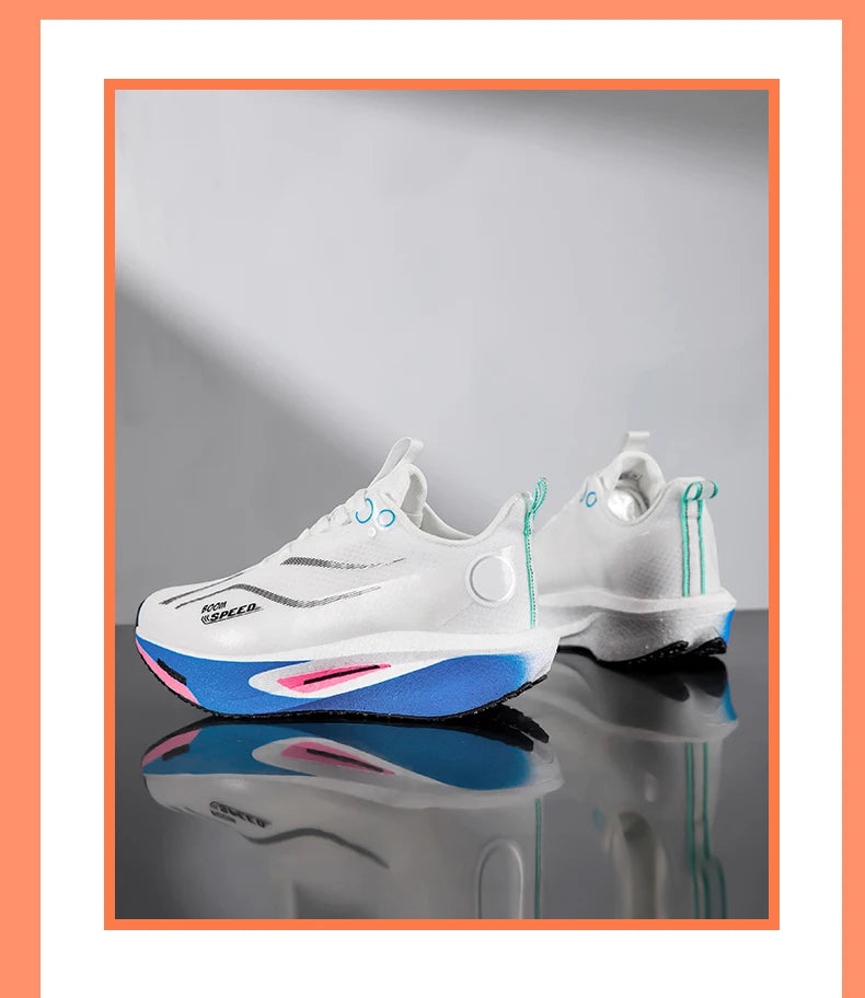 Professional Carbon Plate Running Shoes – Breathable, Cushioned & Non-Slip | Unisex