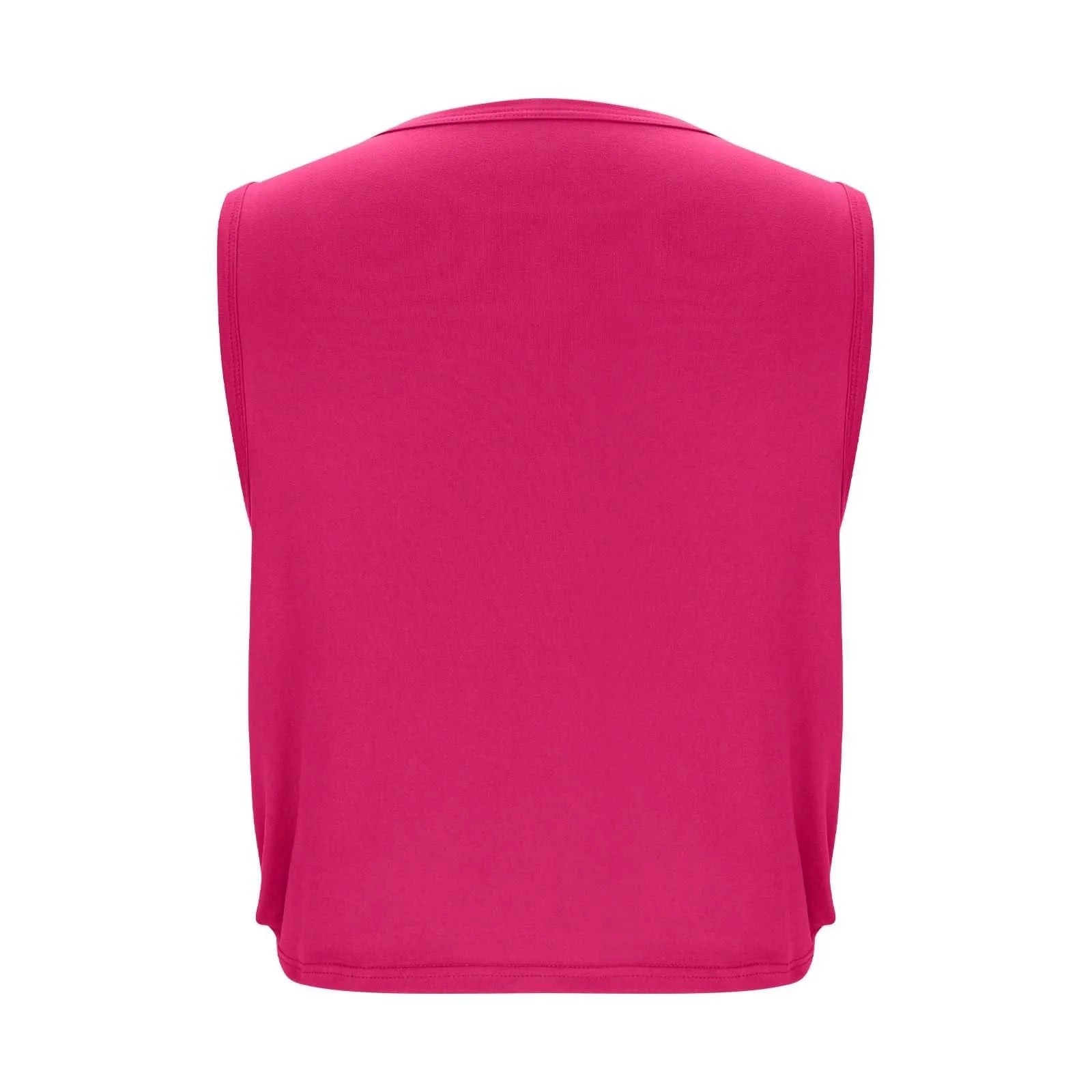 Women's Sleeveless Yoga Tank Top – Breathable Athletic Vest