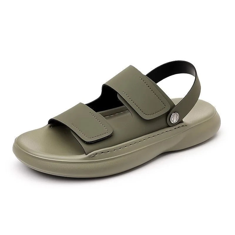 Men's Casual Breathable Sandals – Soft Sole, Non-Slip Beach & Outdoor Slides