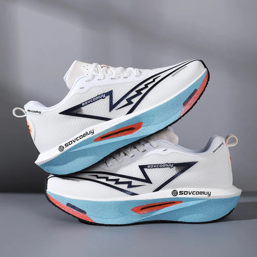 Carbon Plate Running Shoes – Breathable & Shock-Absorbing | Unisex Couple Matching