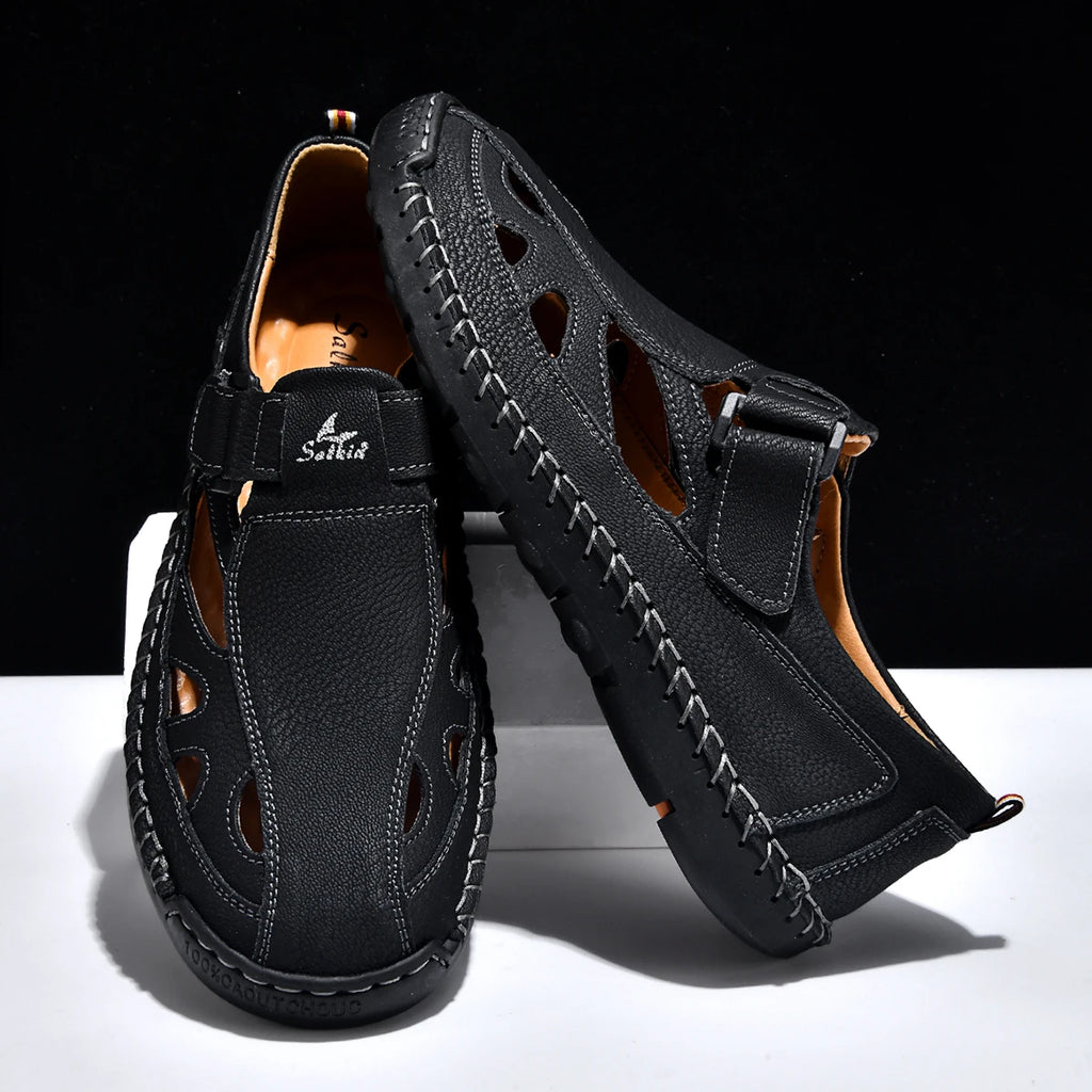 Men's Open-Toe Beach Sandals – Comfortable, Non-Slip & Breathable Summer Shoes