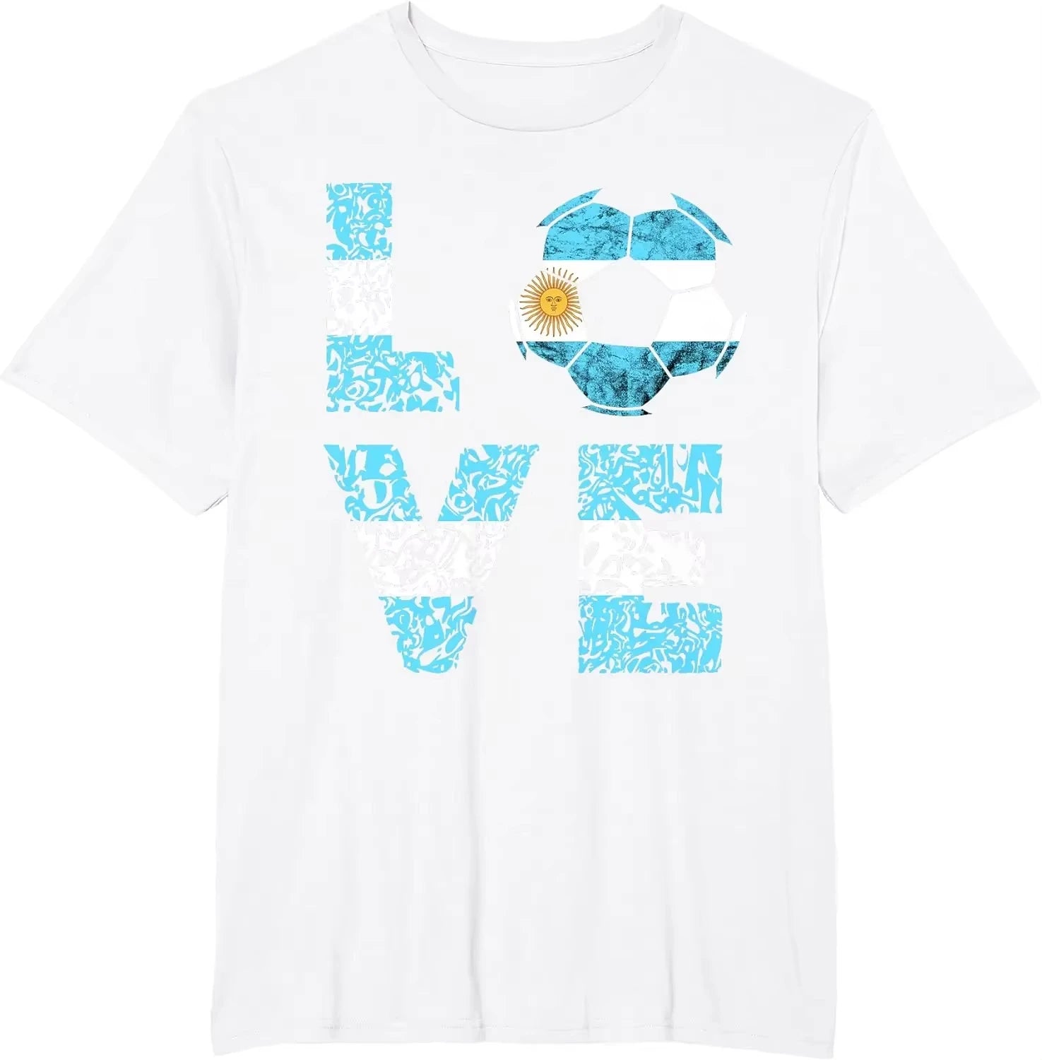 Argentina Soccer T-Shirt | Football Fan Graphic Tee | Argentinian Roots Gift