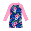 Girls' Long Sleeve One-Piece Swimsuit | 3D Print Beach Swimwear Ages 3–12