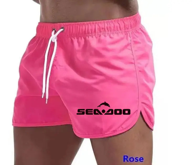 Men's Board Shorts – Breathable Quick-Dry Beach Swim Trunks