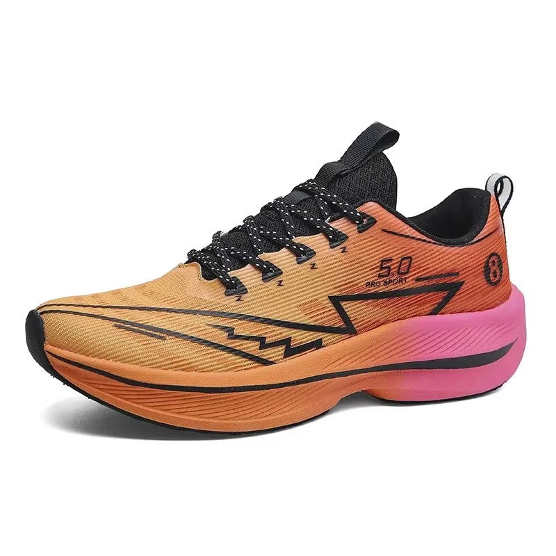 Carbon Plate Running Shoes – Lightweight, Breathable & Anti-Slip | Unisex