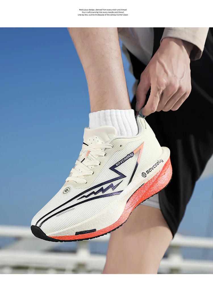 Carbon Plate Running Shoes – Breathable, Lightweight & Cushioned | Unisex Daily Fitness