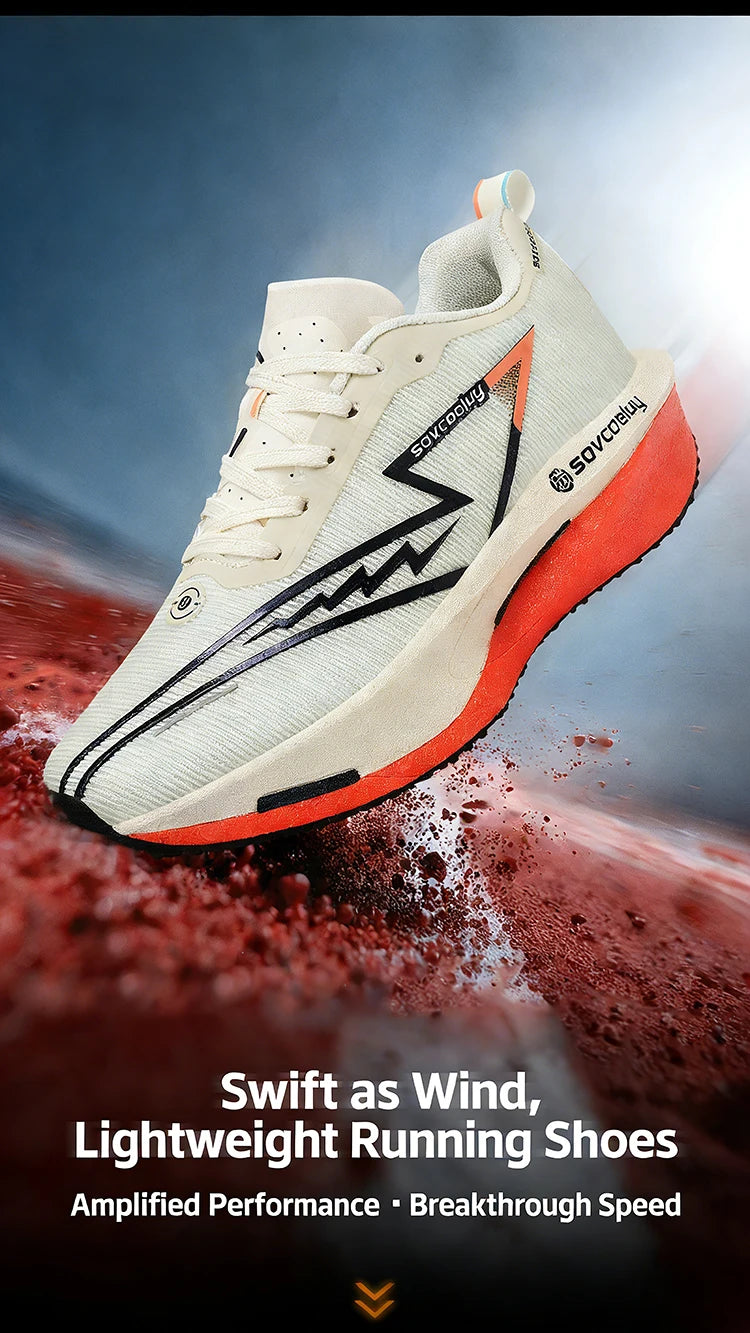 Carbon Plate Running Shoes – Breathable, Lightweight & Cushioned | Unisex Daily Fitness