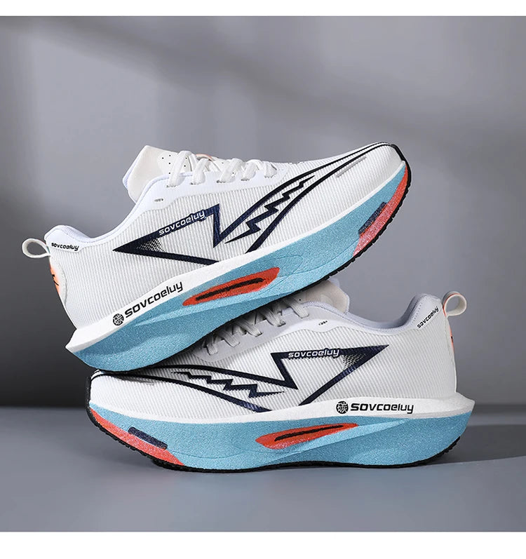 Carbon Plate Running Shoes – Breathable, Lightweight & Cushioned | Unisex Daily Fitness