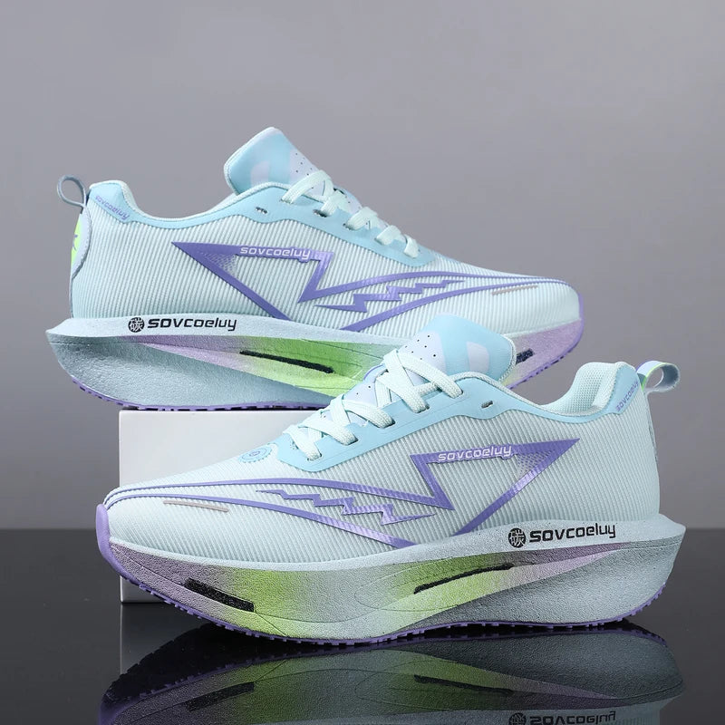 Carbon Plate Running Shoes – Breathable & Shock-Absorbing | Unisex Couple Matching