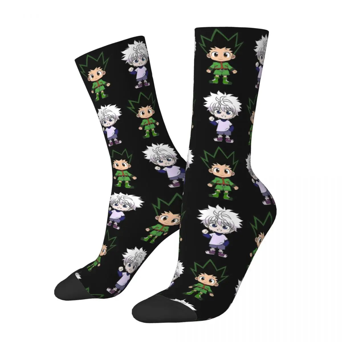 Hunter x Hunter Anime Socks – Unisex Mid-Tube Novelty Gift Socks