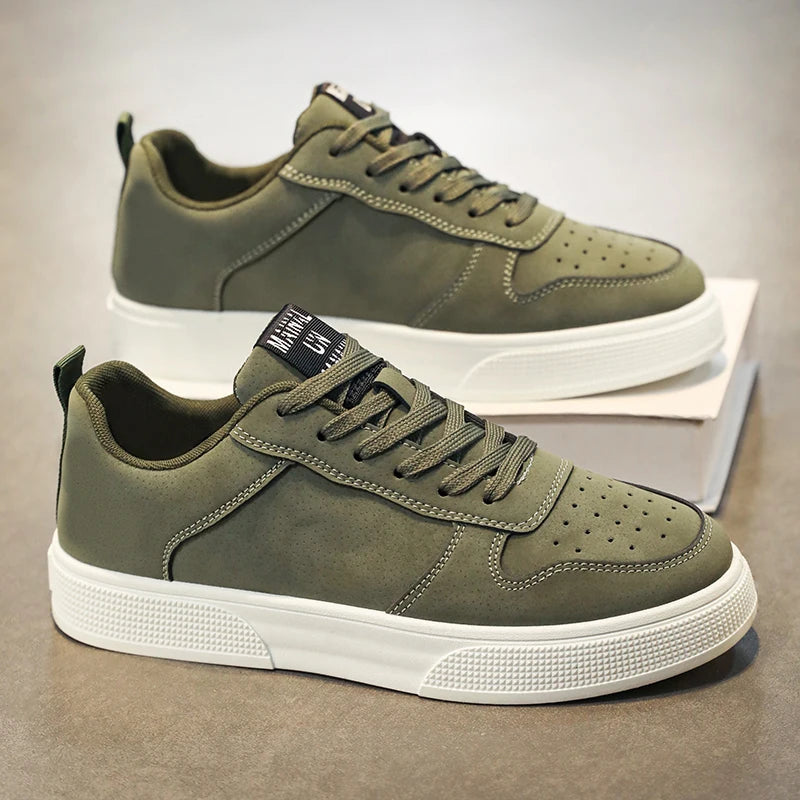 Men's Casual Skate Shoes – Lightweight Slip-Resistant Sneakers